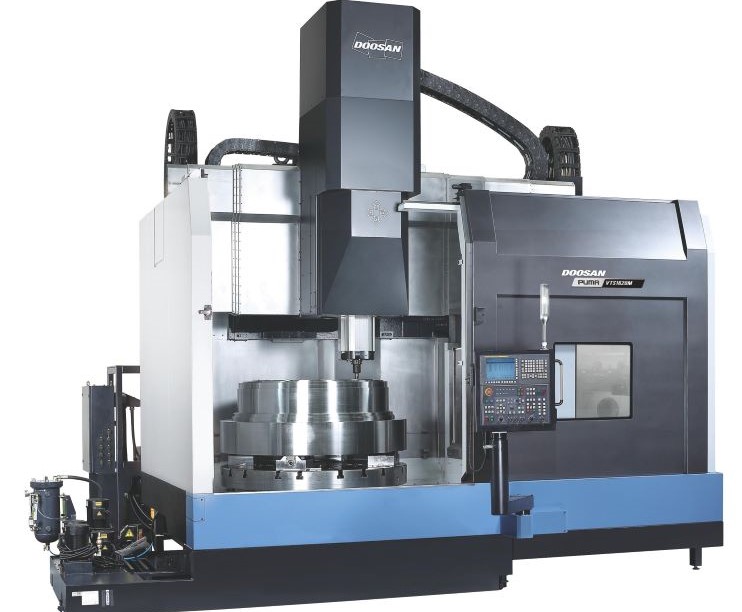 PUMA VTS LARGE VERTICAL TURNING CENTER WITH RAM HEAD SPINDLE