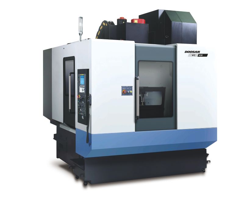 VC 430/510 HIGH PRODUCTIVITY MACHINING CENTER EQUIPPED WITH DUAL PALLET